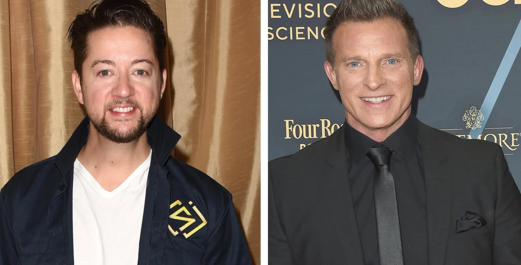 General Hospital's Steve Burton and Bradford Anderson with the Soap Hub logo across the bottom.