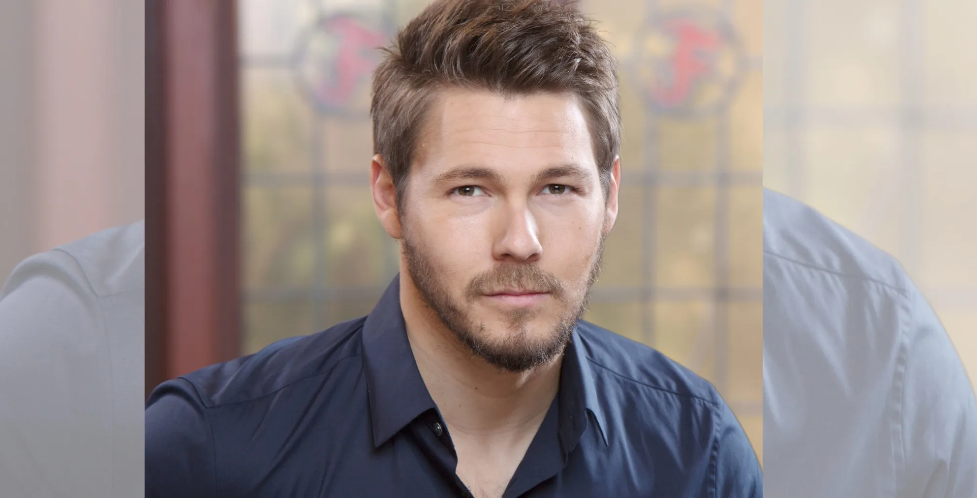 The Bold and the Beautiful's Scott Clifton with the Soap Hub logo across the bottom.