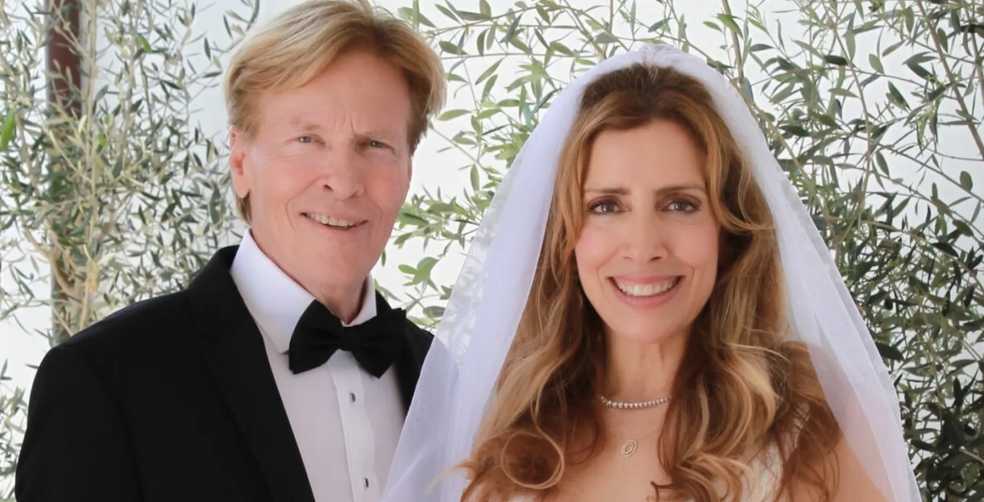 The Bold and the Beautiful's Jack Wagner and wife Michelle Wolf with the Soap Hub logo across the bottom.