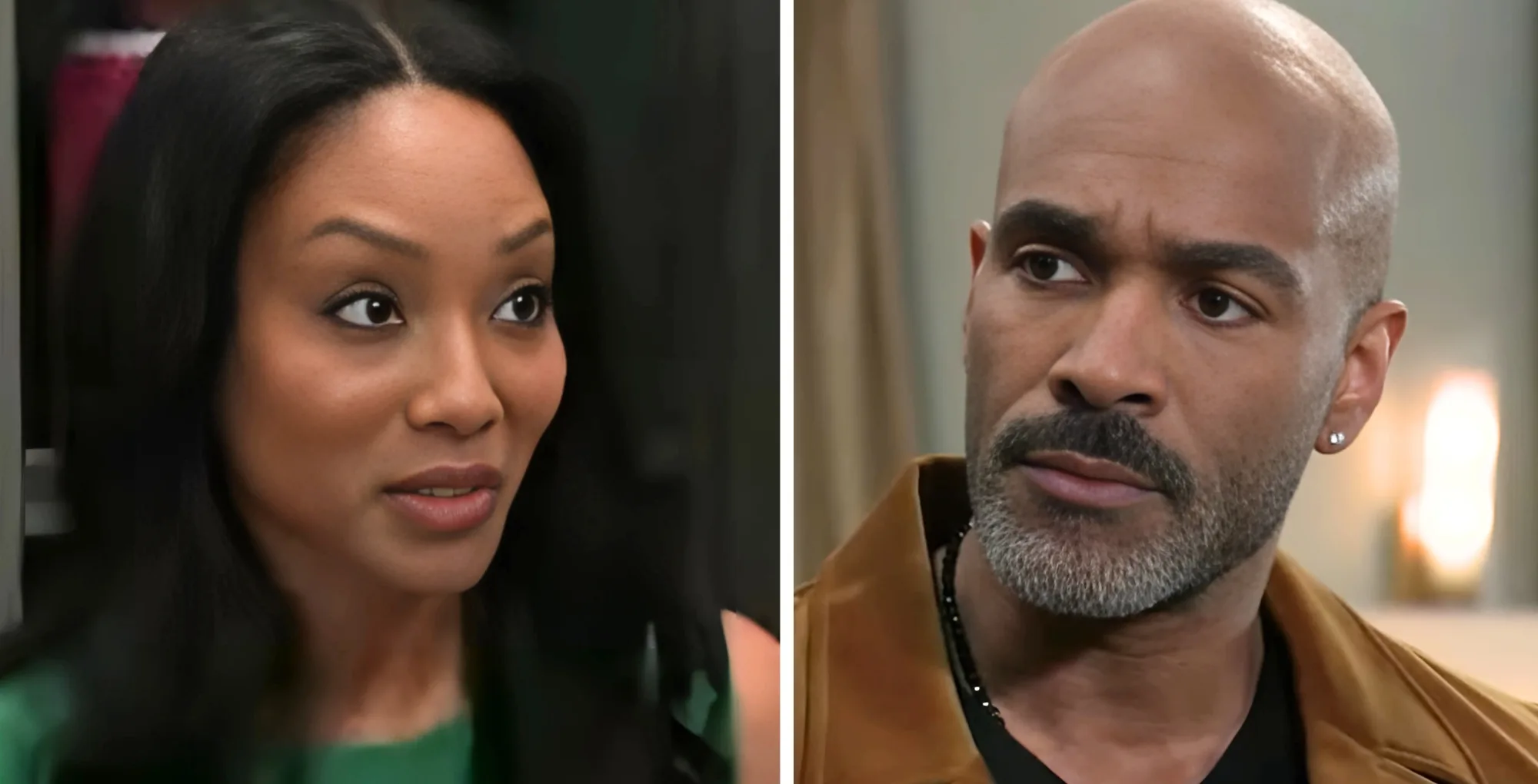 General Hospital Jordan and Curtis with the Soap Hub logo