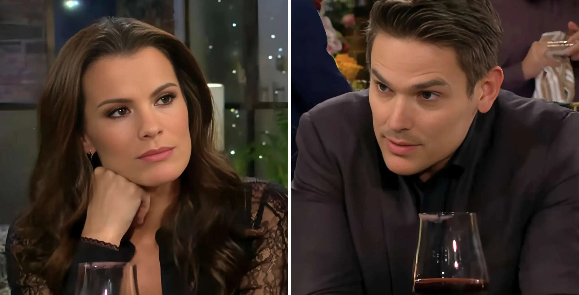 Young and the Restless June 16 Chelsea and Adam.