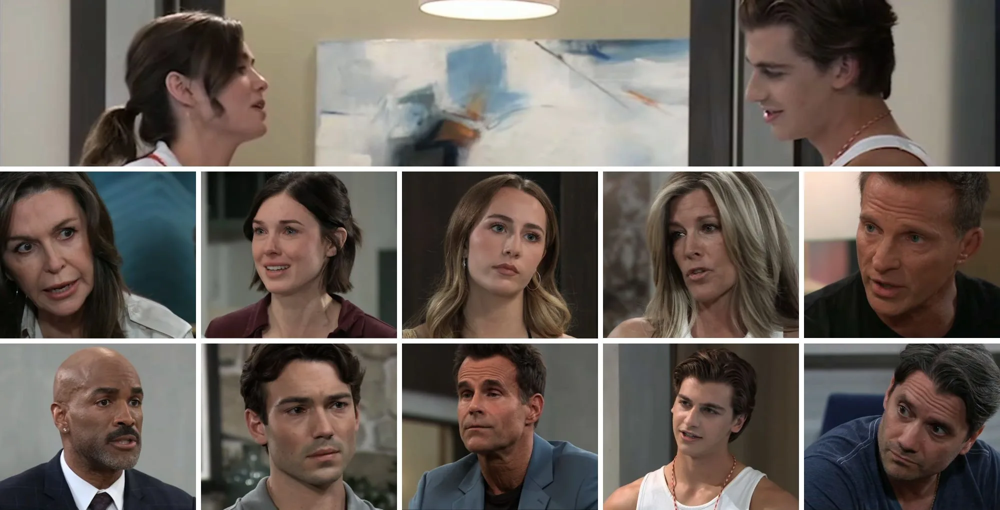 The cast of General Hospital.