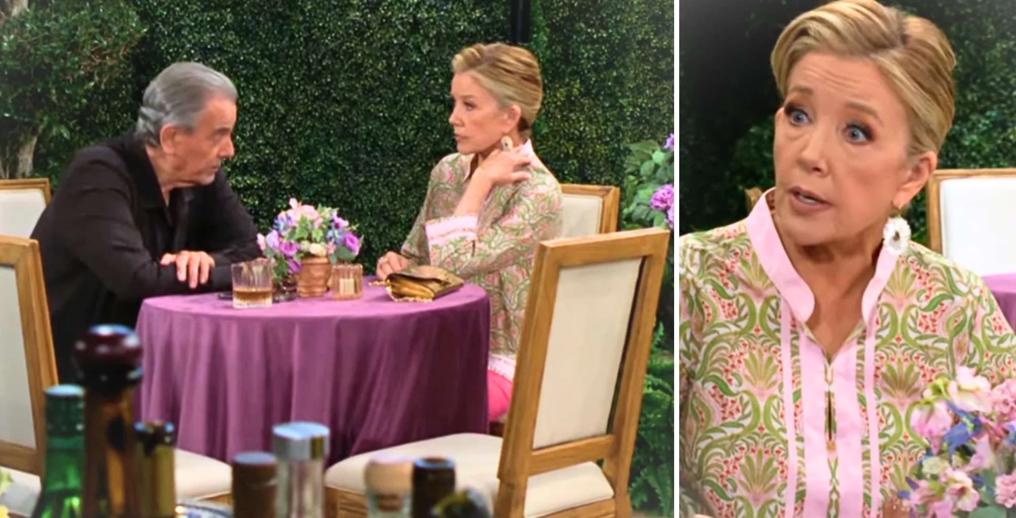 The Young and the Restless July 23 Victor and Nikki.