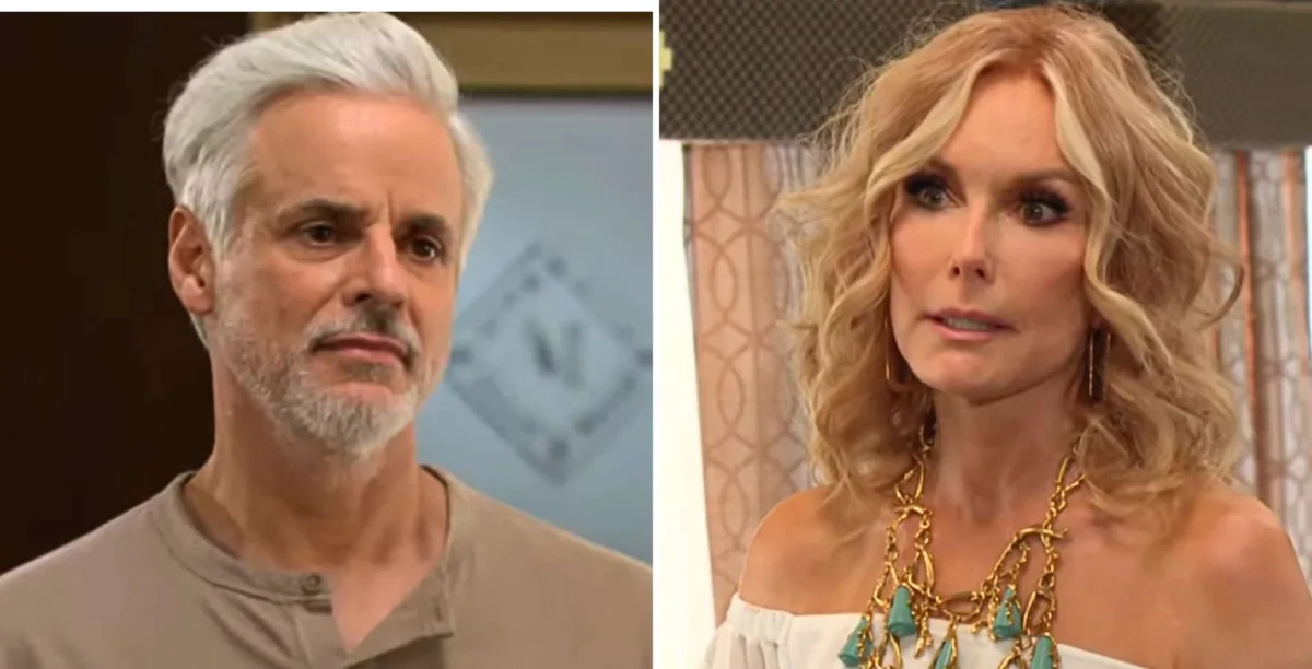 The Young and the Restless July 22 Michael and Lauren.