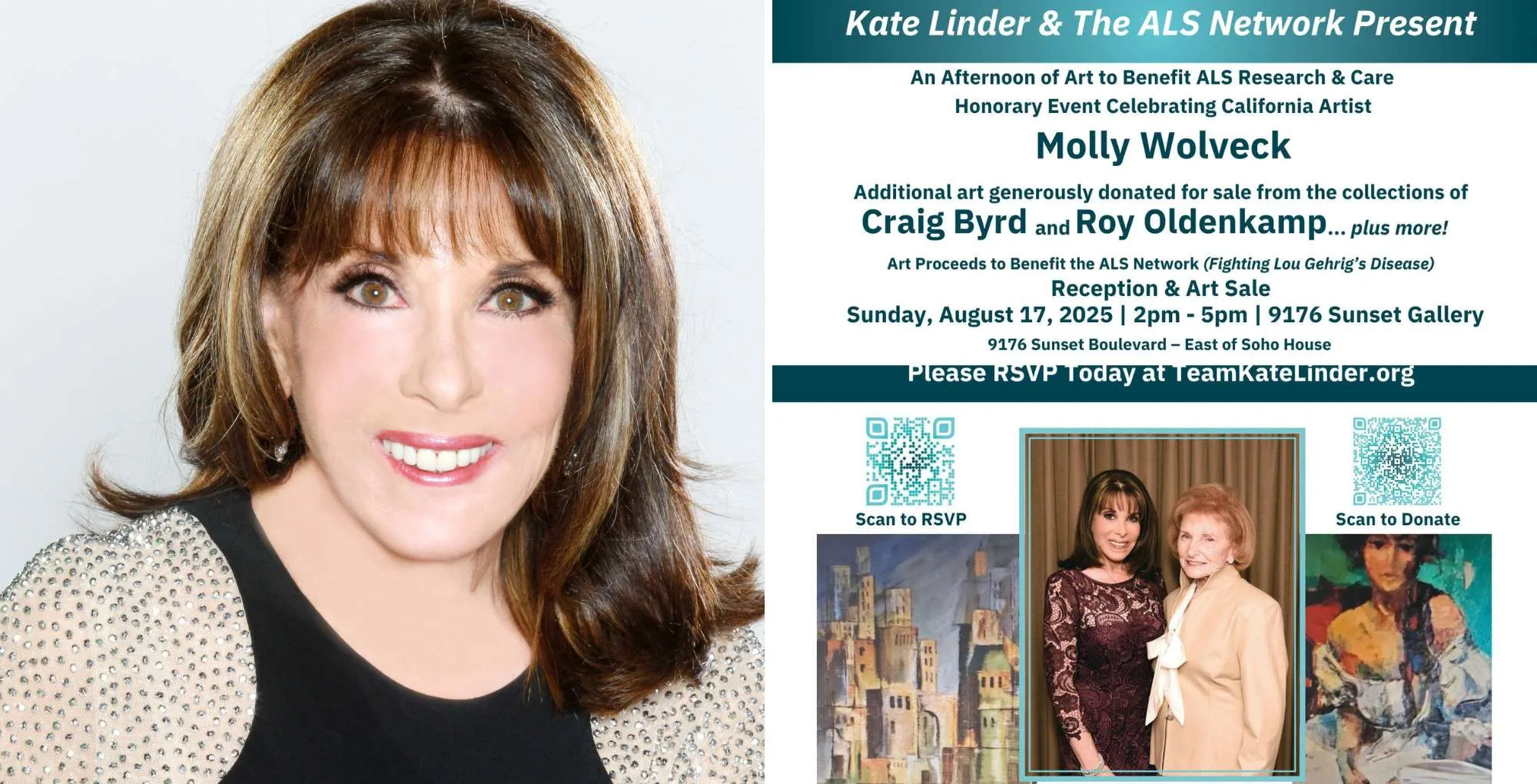 The Young and the Restless Kate Linder ALS fundraiser.