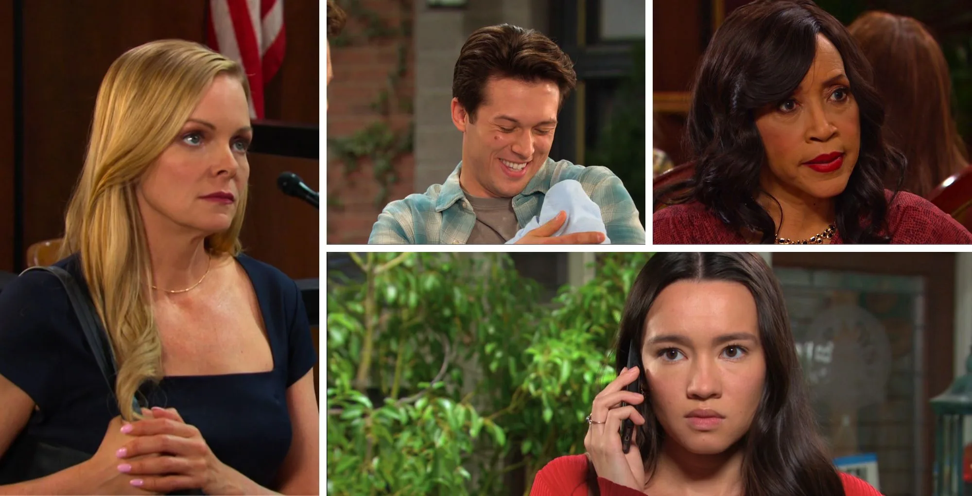 The Wednesday, August 6 episode of Days of Our Lives featured Belle, Tate, Paulina, and Sophia.