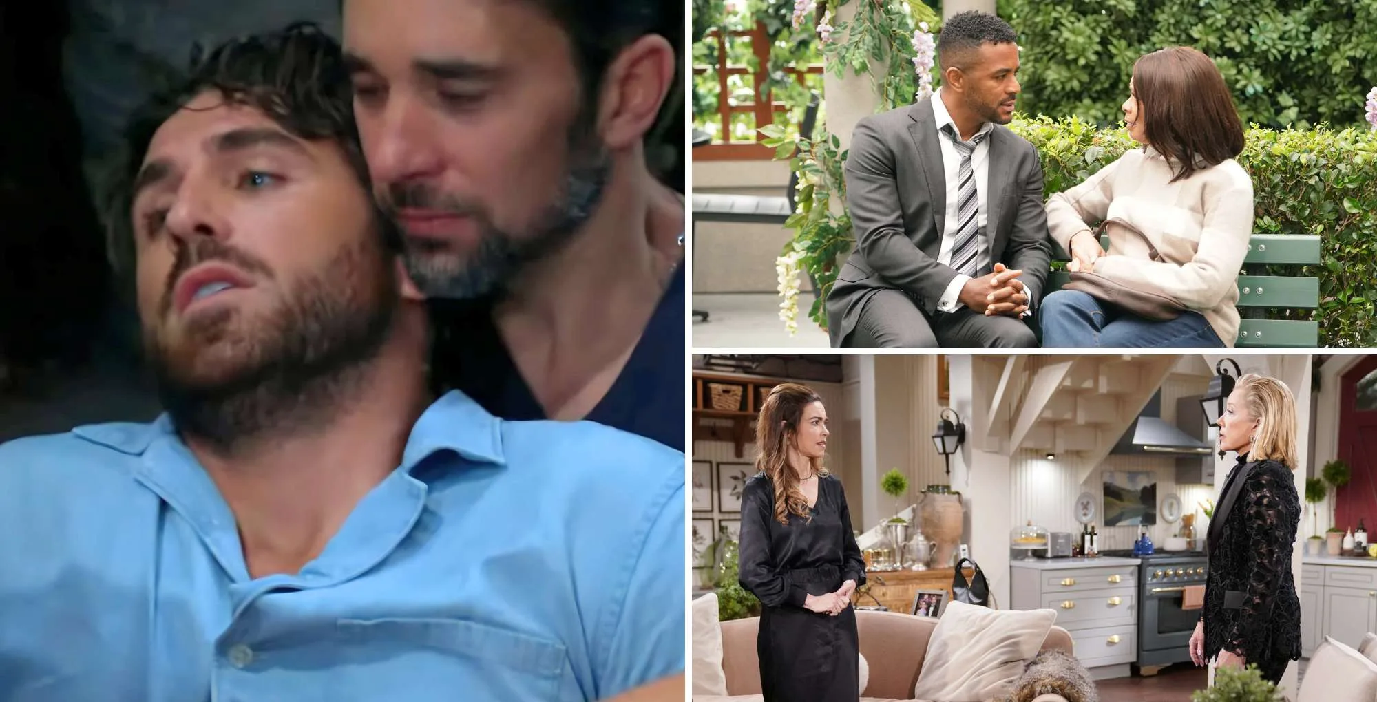 Young and the Restless July 28-August 1 collage.