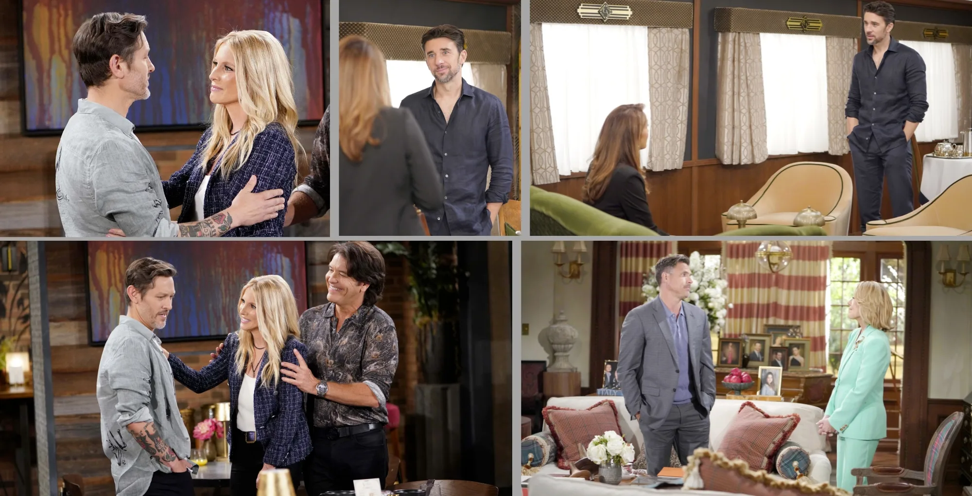 Young and the Restless Spoilers Preview August 14 collage.