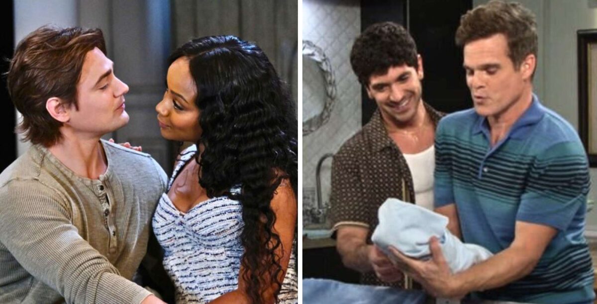 Chanel and Johnny and Leo and Javi on Days of our Lives