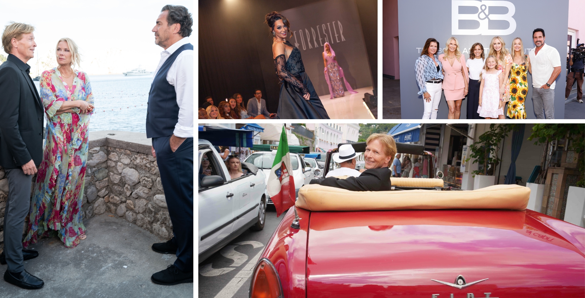 The cast and crew of The Bold and the Beautiful.