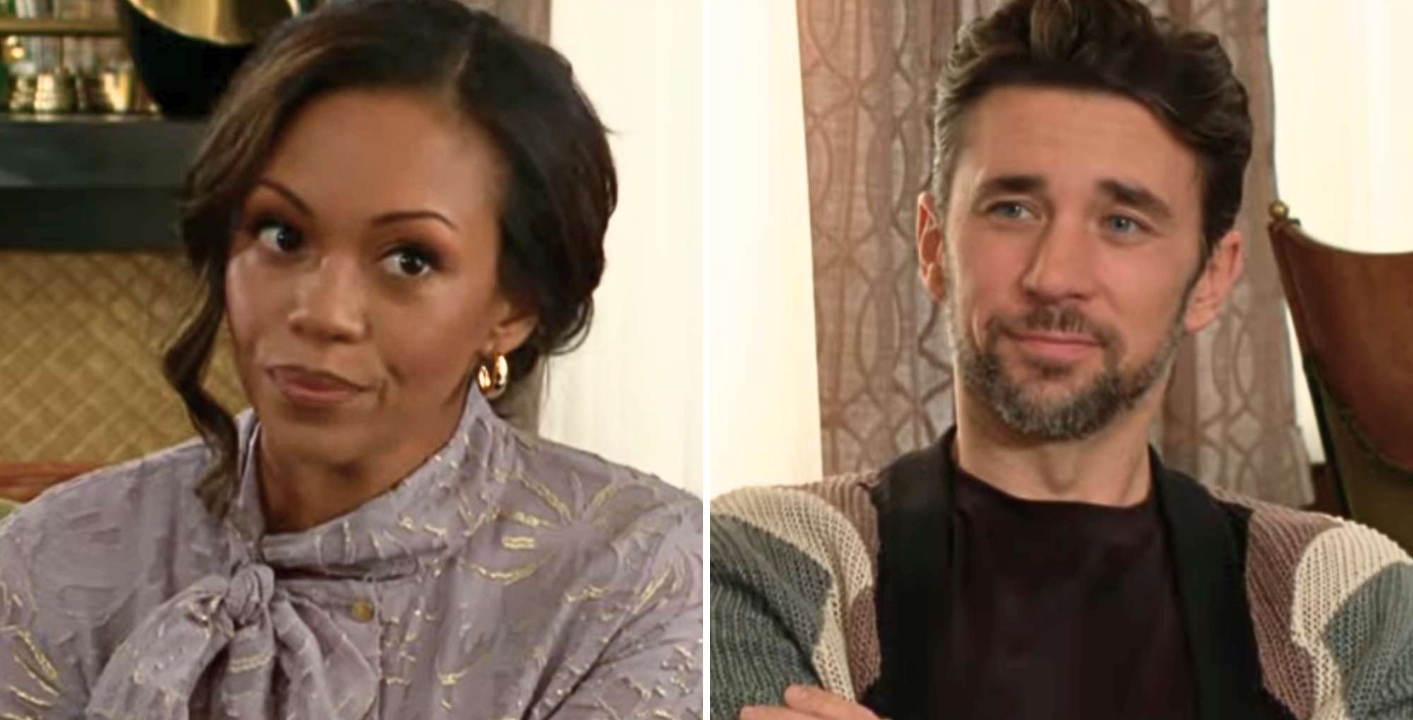 The Rinse Young and the Restless September 15 Amanda and Cane.