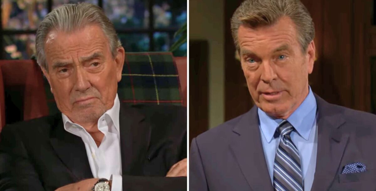 The Rinse Y&R September 26 Victor and Jack.