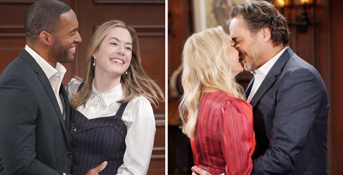 Carter, Hope, Brooke, and Ridge Bold and the Beautiful.