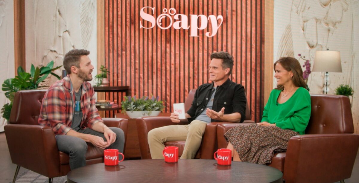 Scott Clifton guests on Rebecca Budig and Greg Rikaart's Soapy podcast