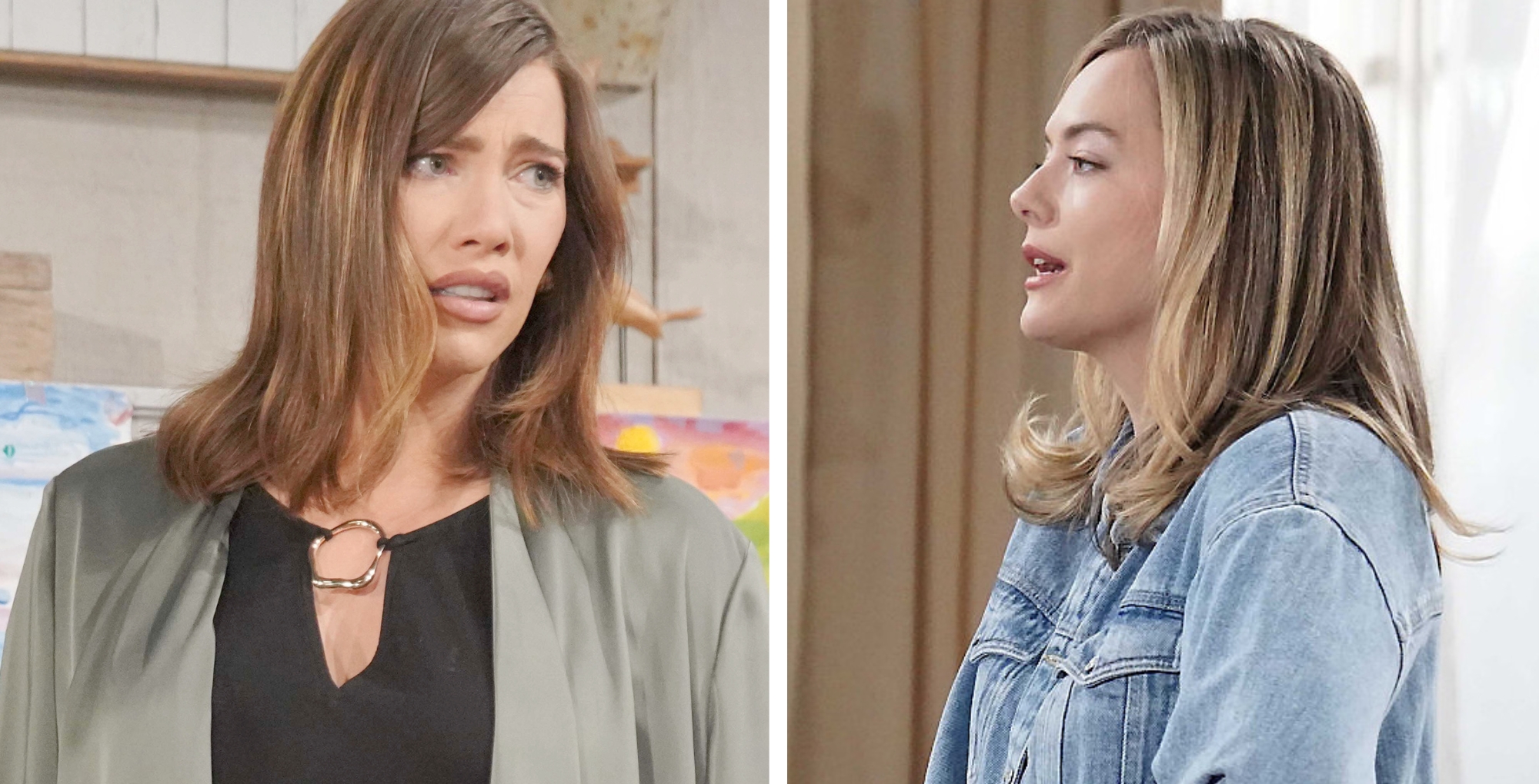 The Bold and the Beautiful's Steffy and Hope.