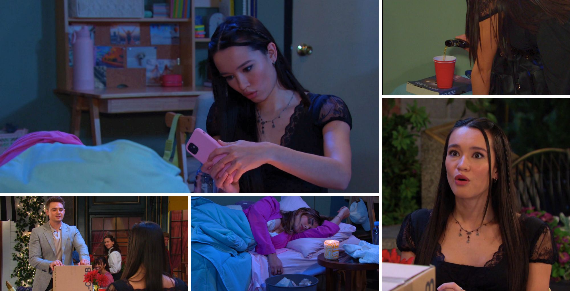 Sophia, Johnny và Holly xuất hiện trong tập phim Days of Our Lives phát sóng vào thứ năm, ngày 25 tháng 9.