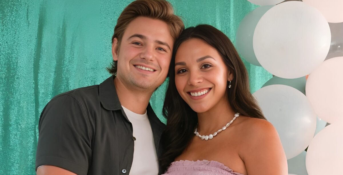 Days of Our Lives' Carson Boatman and his wife.