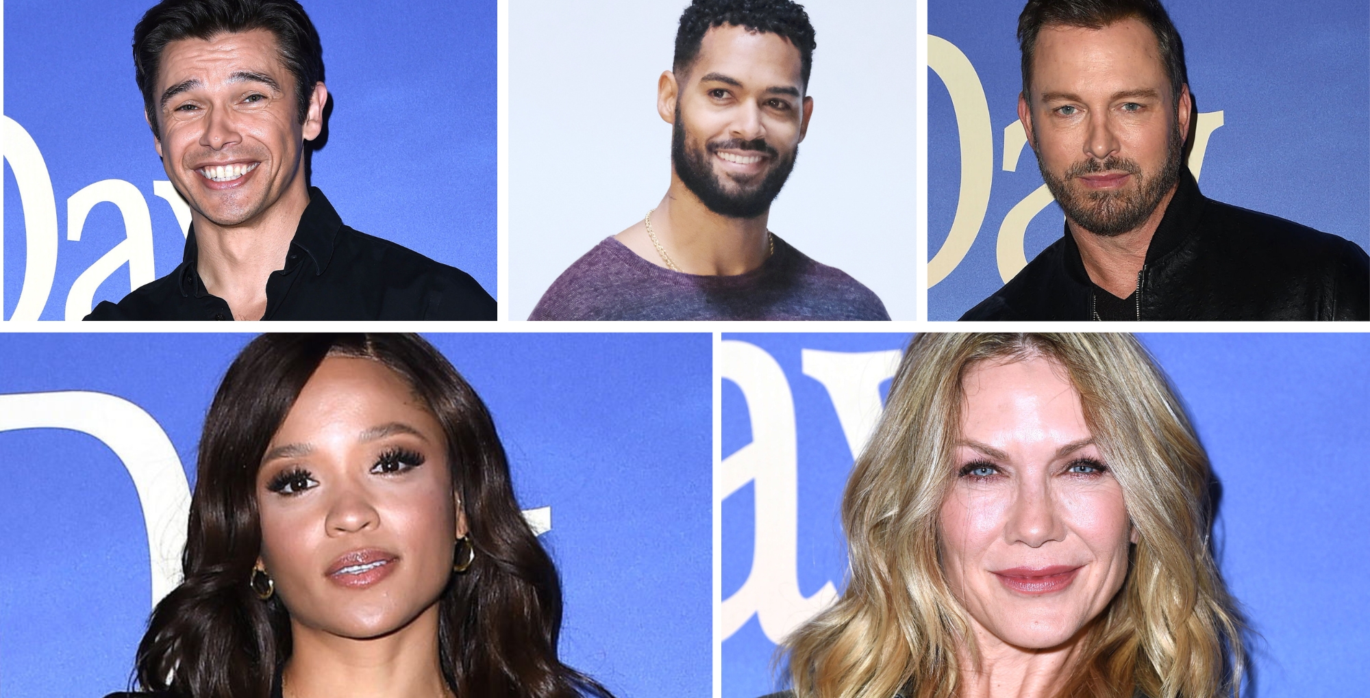 Days of Our Lives' Paul Telfer, Lamon Archey, Eric Martsolf, Sal Stowers, and Stacy Haiduk.