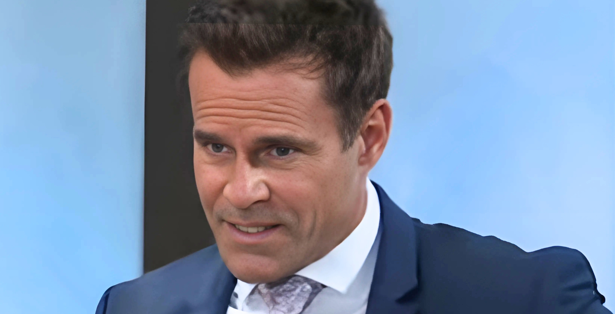 Cameron Mathison as Drew Cain on General Hospital.