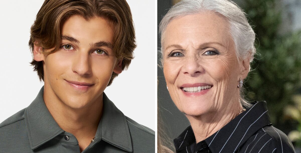 General Hospital's Giovanni Mazza and Jane Elliot.