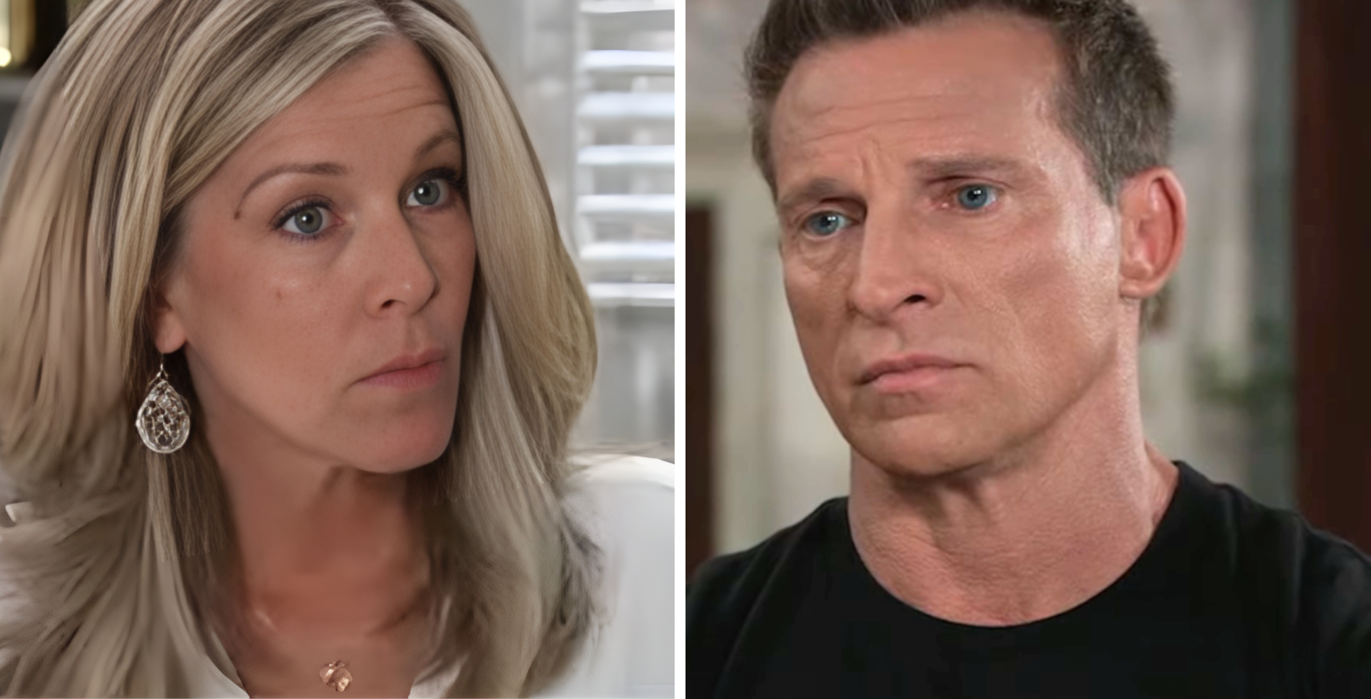 General Hospital's Carly and Jason.