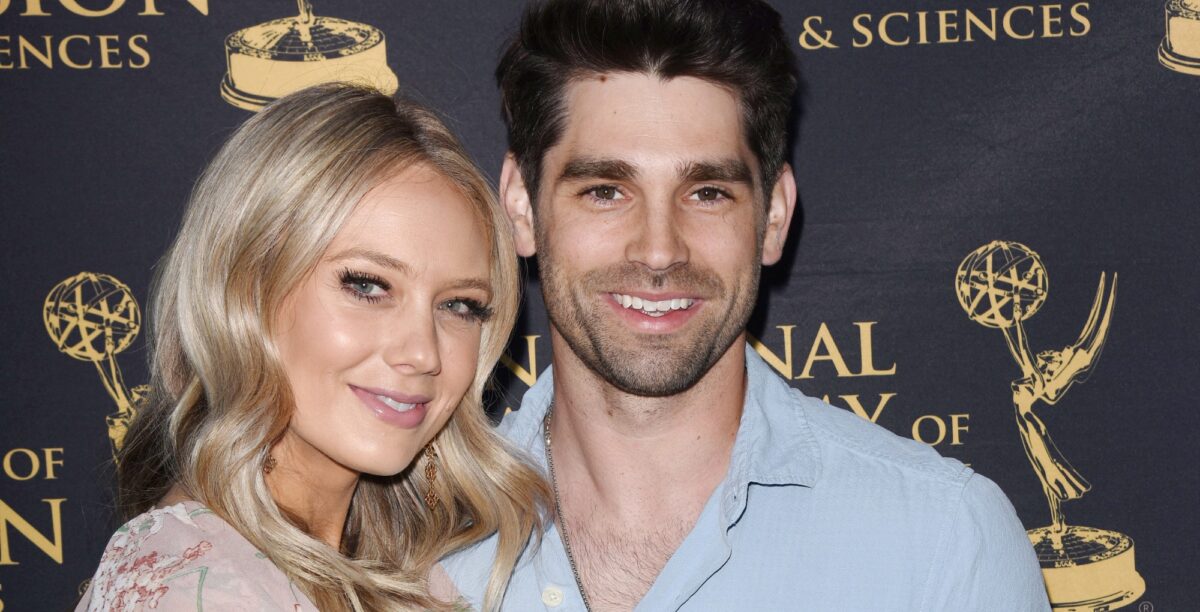 The Young and the Restless stars Melissa Ordway and Justin Gaston.