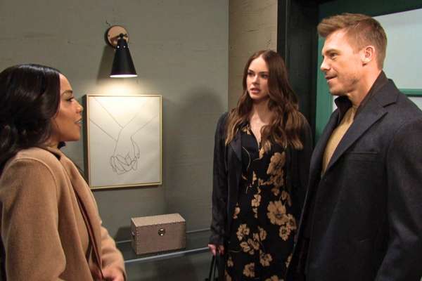 Days of our Lives the Rinse October 29 Jada, Stephanie, and Jeremy.