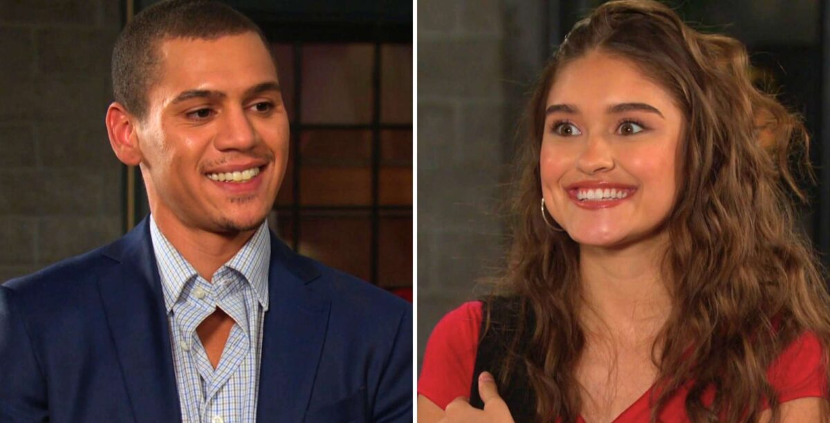 Days of our Lives The Rinse October 7 Theo and Ari.