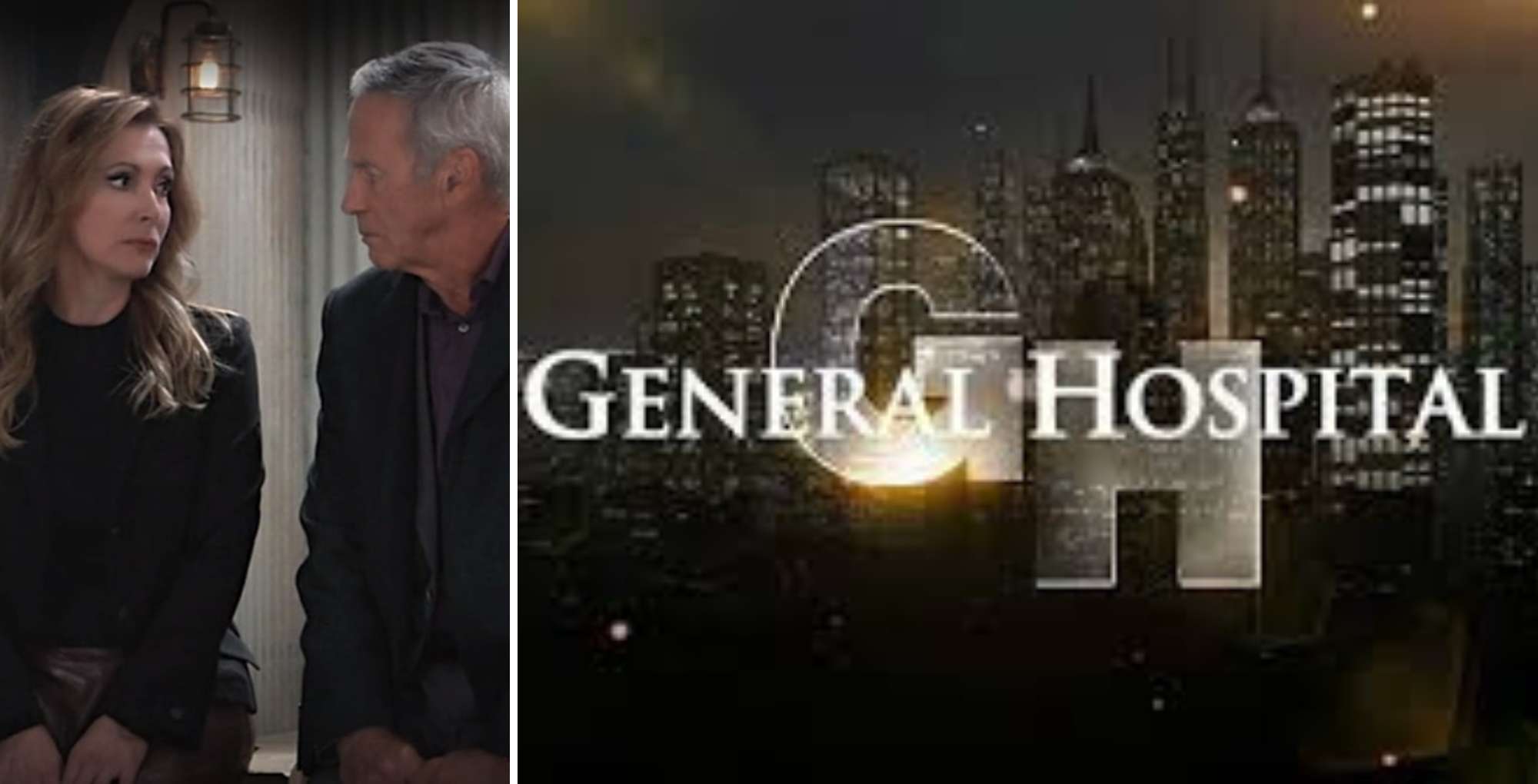 Robert and Holly and the General Hospital logo.