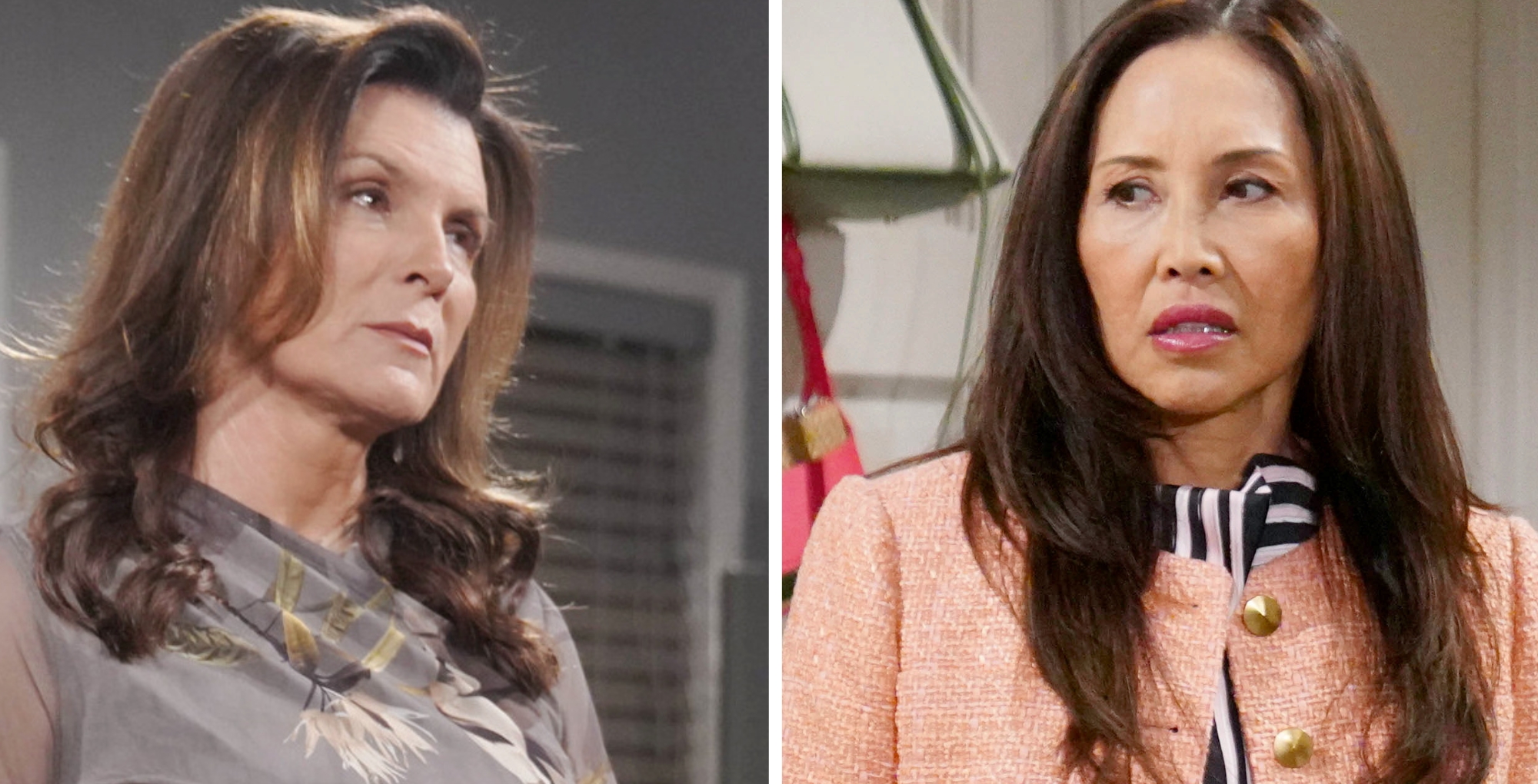 Sheila and Li on The Bold and the Beautiful.