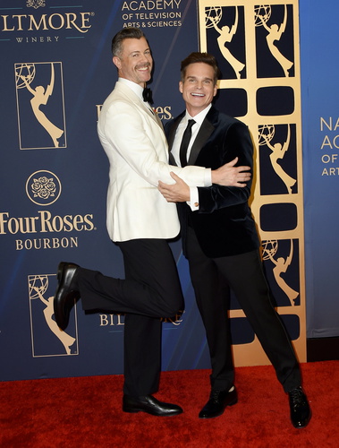 Days of our Lives Dan Feuerriegel, Greg Rikaart
52 Annual Daytime Emmy Awards Arrivals