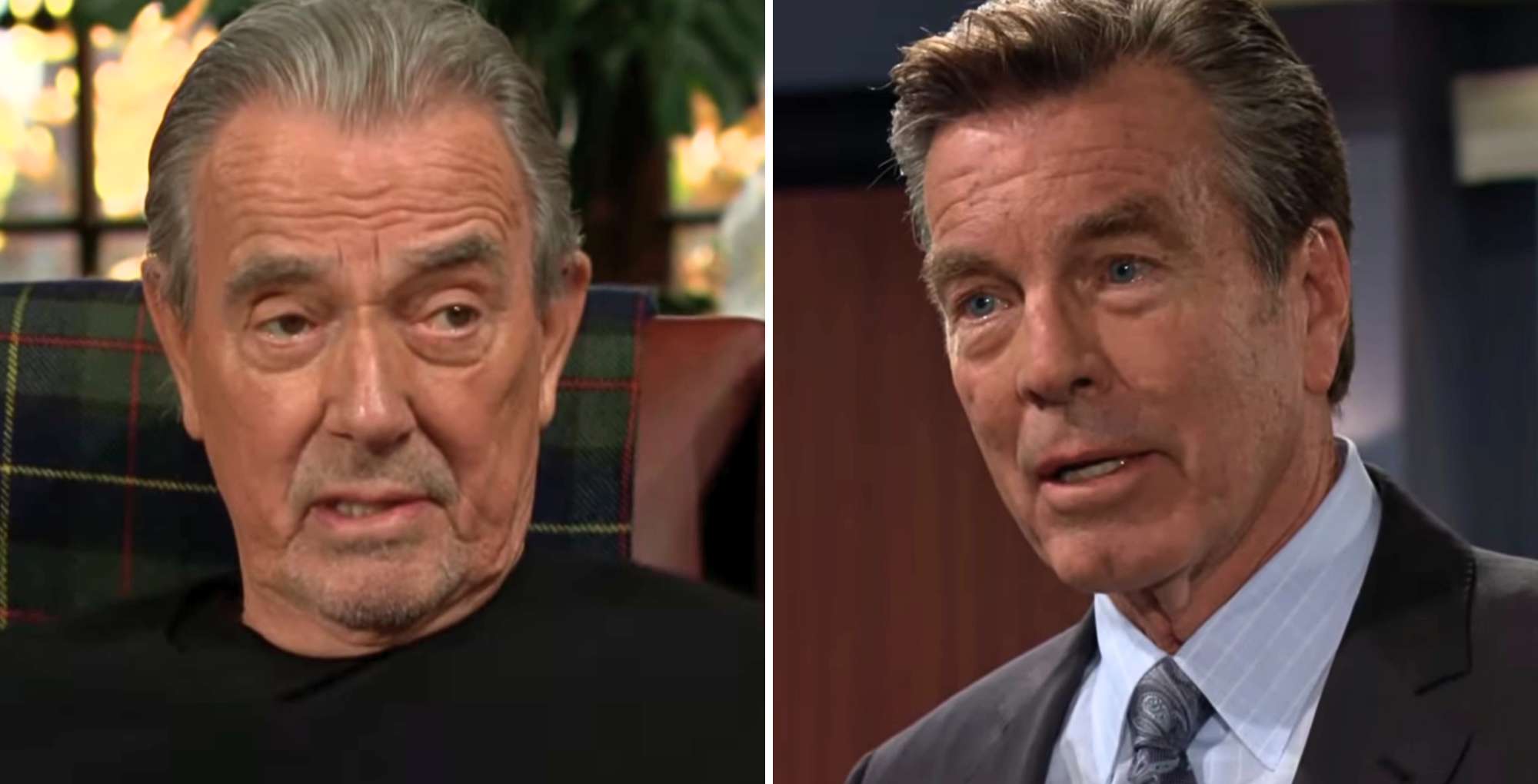 The Rinse Young and the Restless October 6 Victor and Jack.