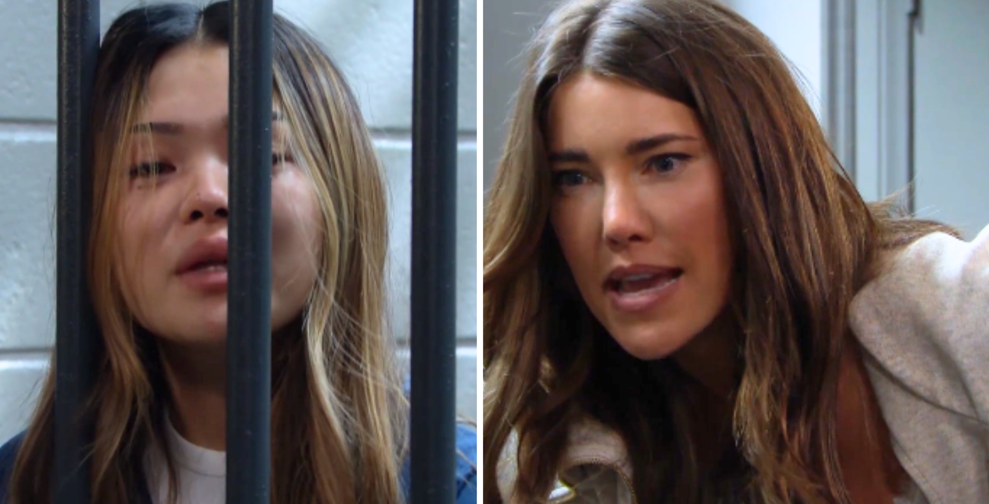 The Bold and the Beautiful Luna and Steffy.