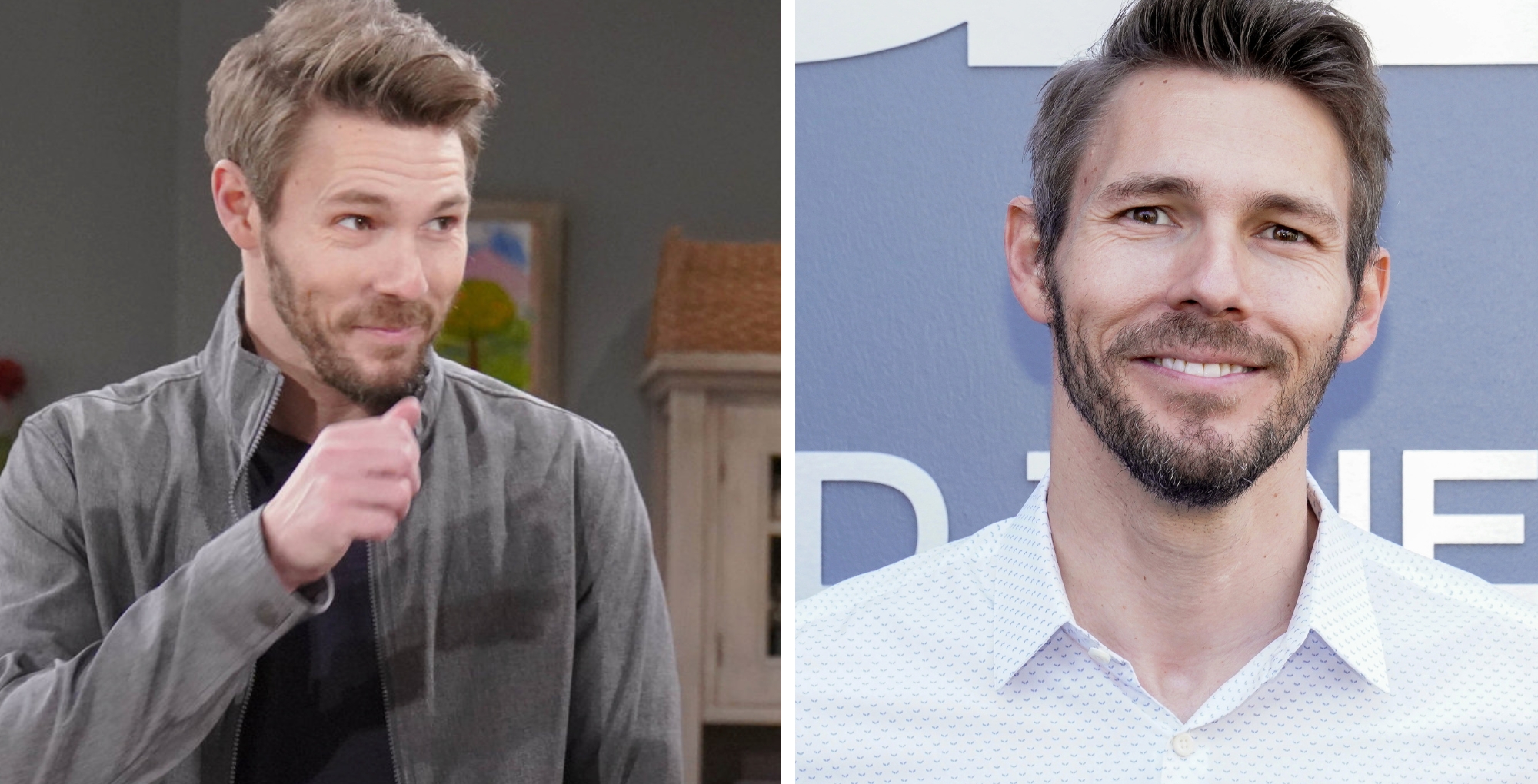 The Bold and the Beautiful character Liam and actor Scott Clifton.