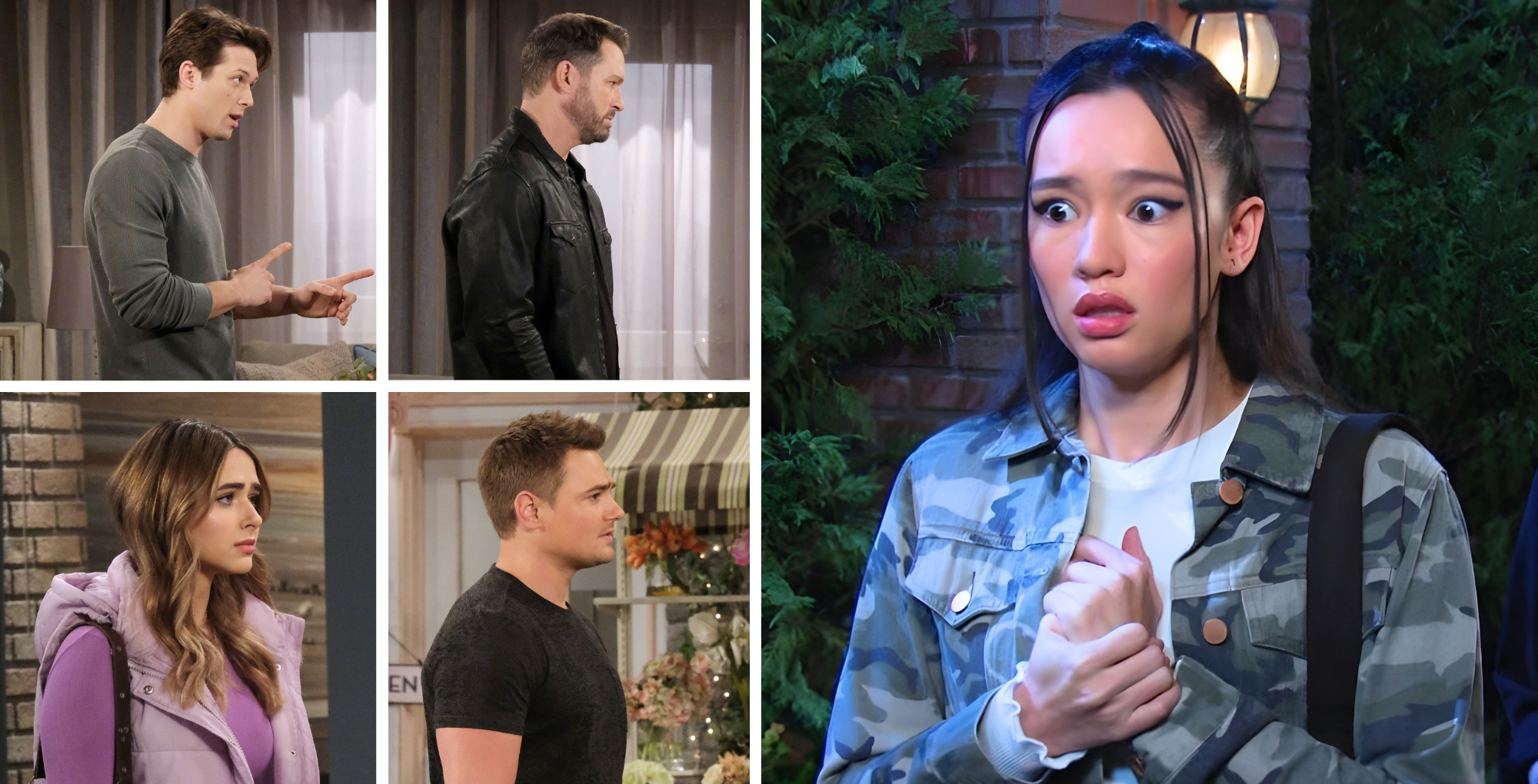 Days of our Lives Spoilers October 17: Tate, Holly, Brady, Johnny, and Sophia.