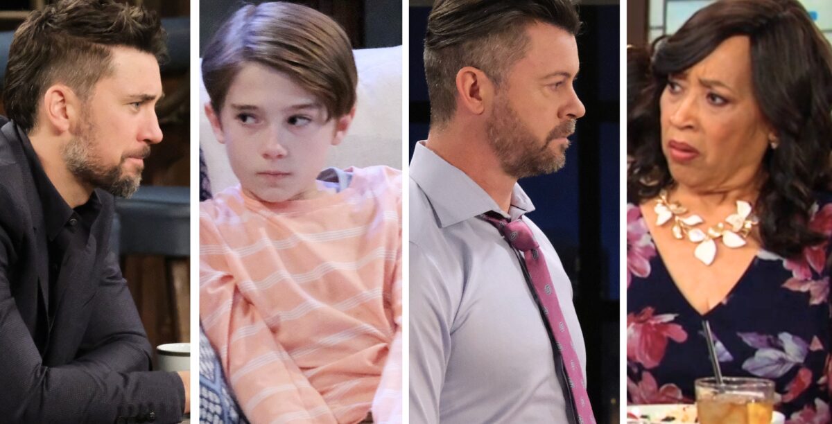 Days of our Lives Spoilers October 3 Chad, Thomas, EJ, and Paulina.