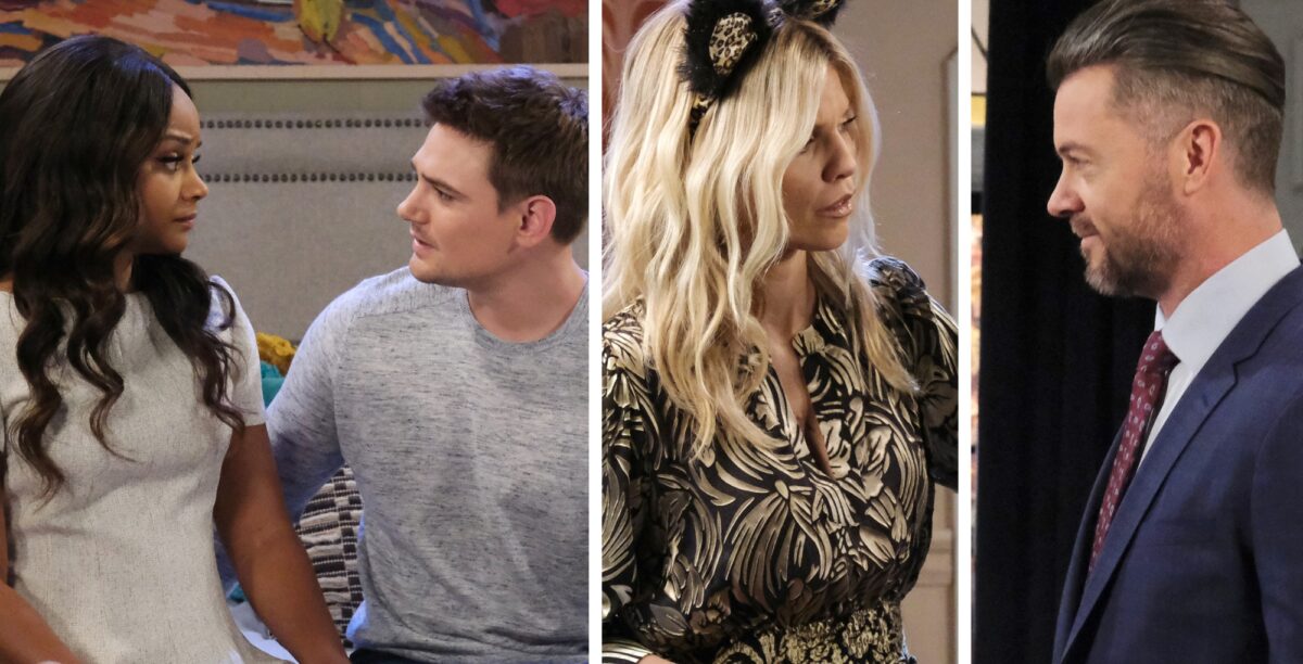 Days of our Lives Spoilers October 30 Chanel, Johnny, Cat, and EJ.