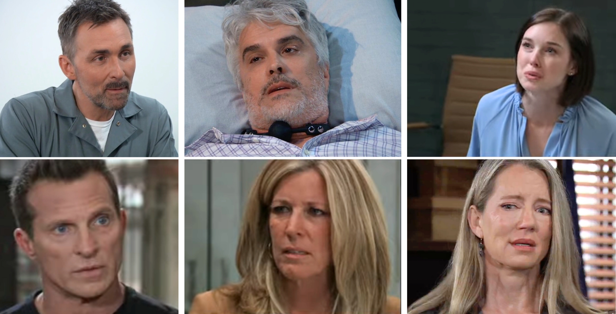 General Hospital Valentin, Ric, Willow, Jason, Carly, Nina