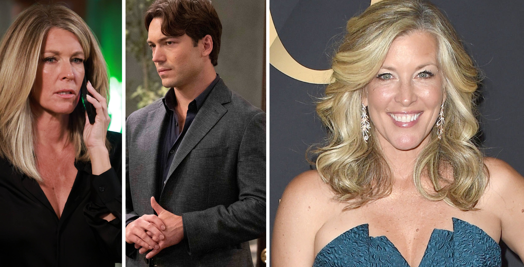 General Hospital’s Laura Wright and Rory Gibson.