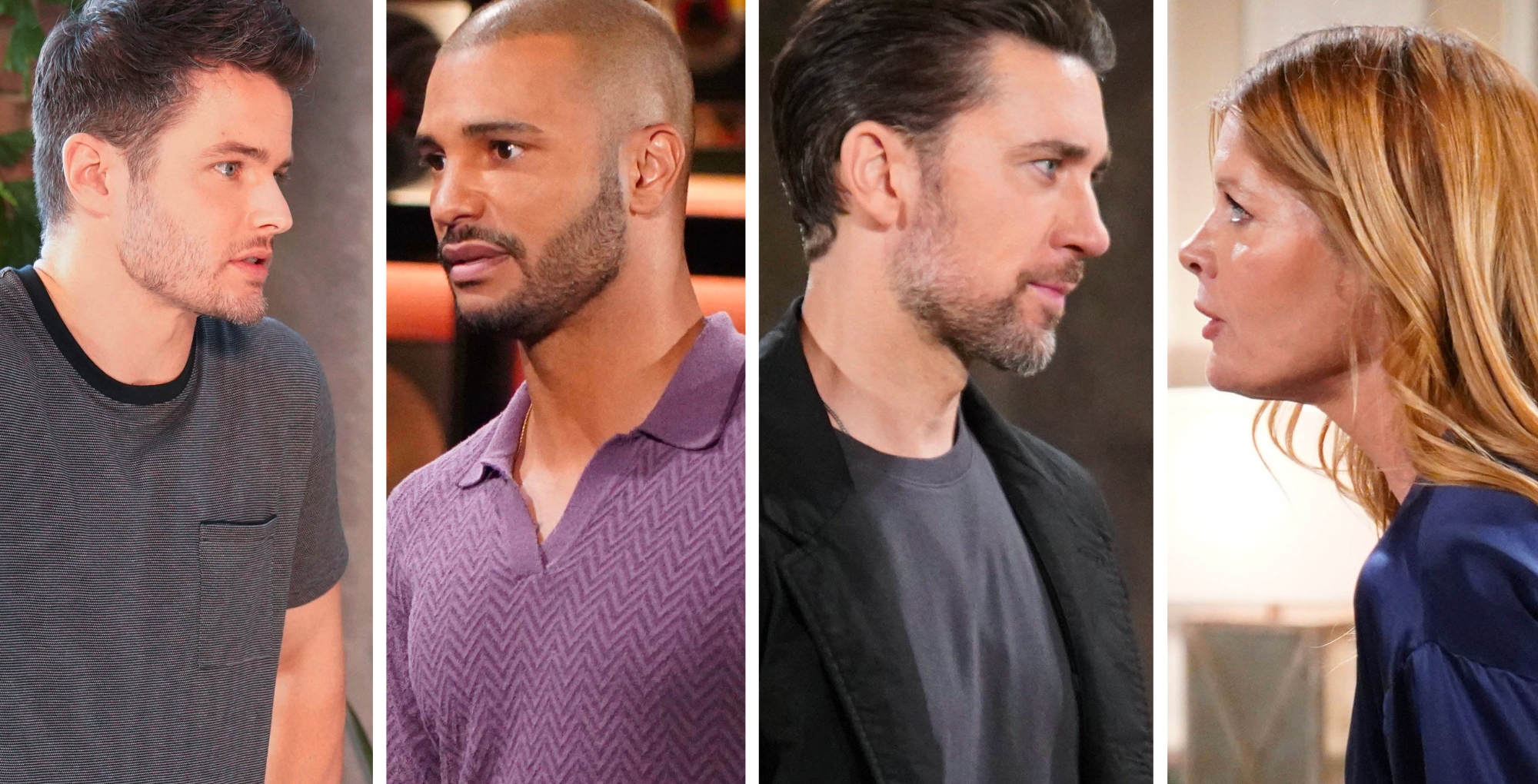 Young and the Restless Spoilers October 23 Kyle, Holden, Cane, and Phyllis.