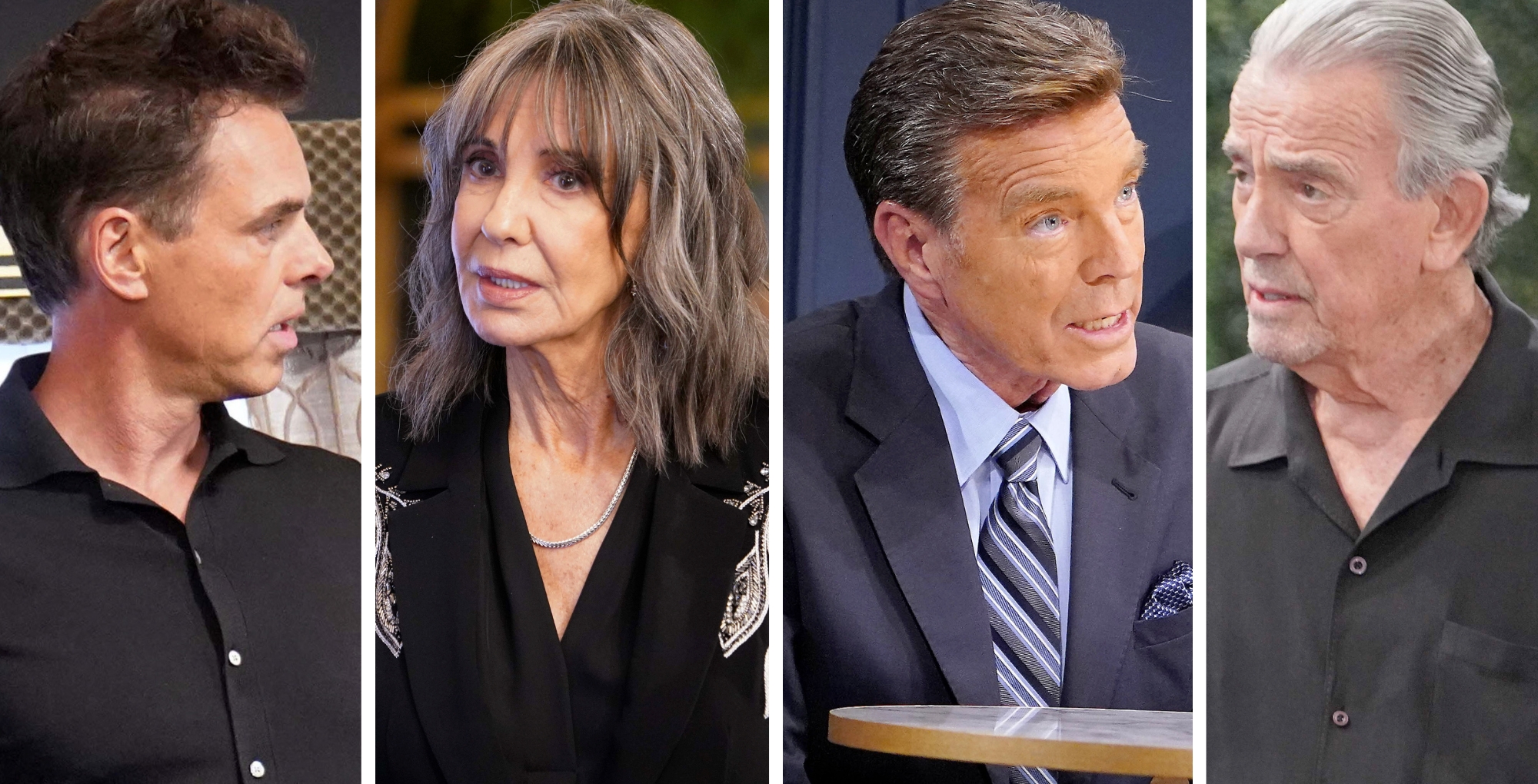 Young and the Restless Spoilers October 3 Billy, Jill, Jack, and Victor.