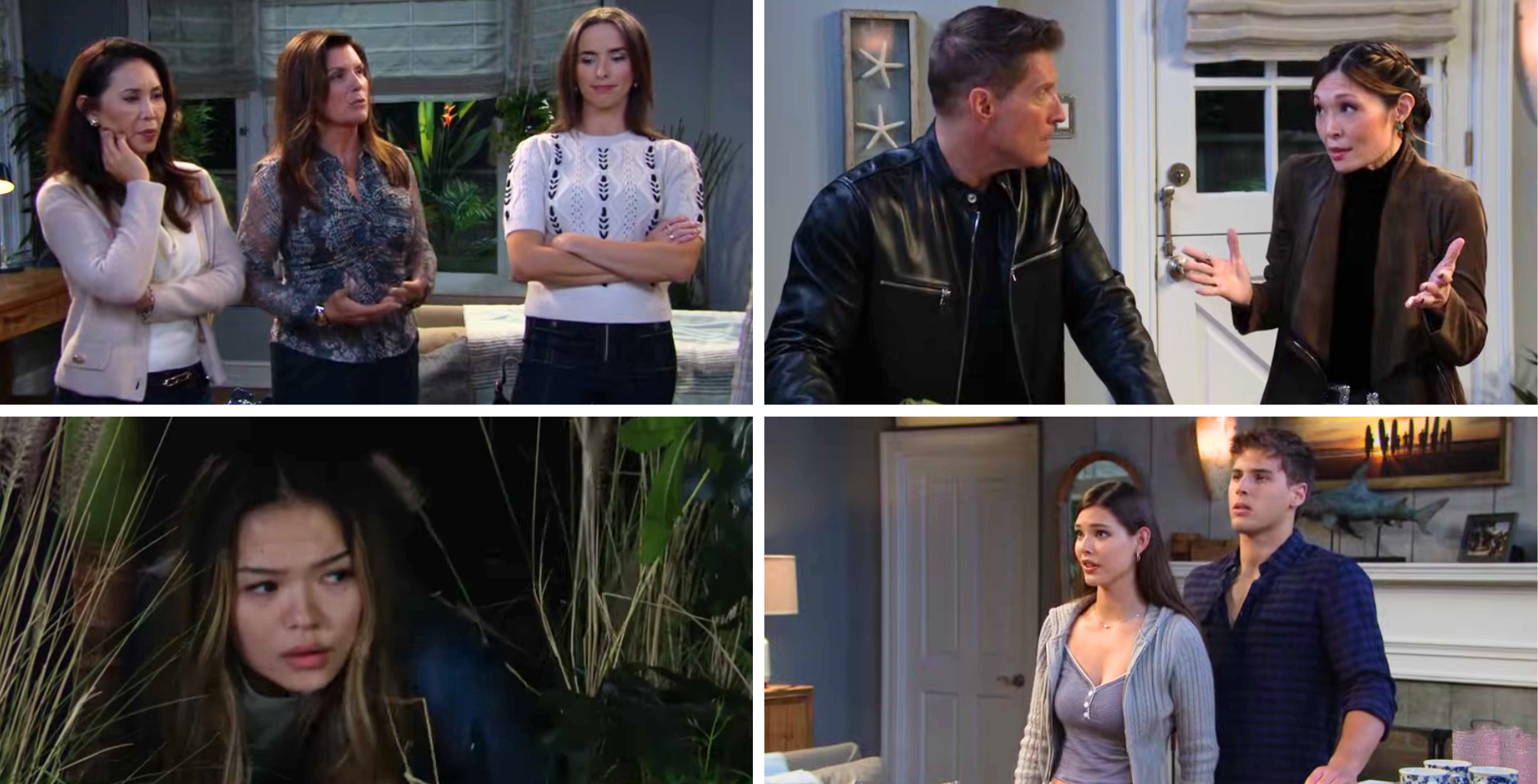 The Bold and the Beautiful focused on Luna's escape and the search for her.