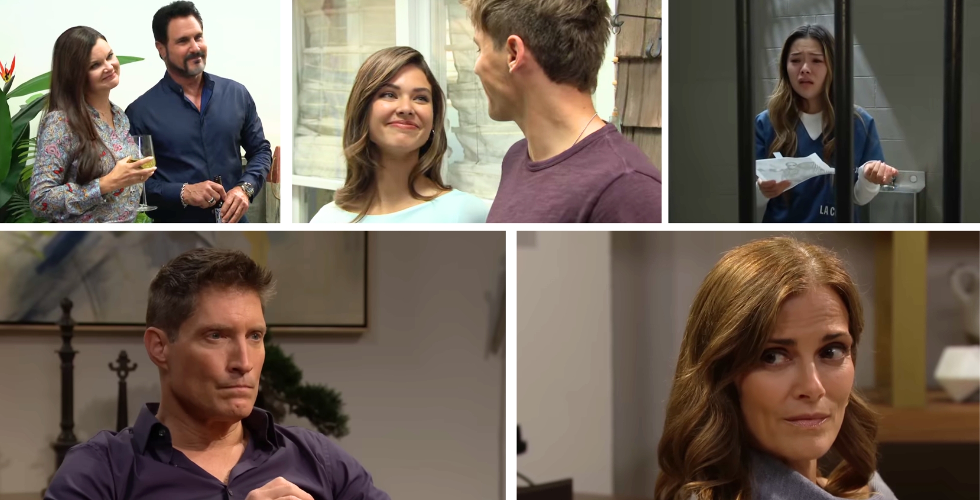 Katie, Bill, Electra, Will, Luna, Deacon, and Taylor all had movement on The Bold and the Beautiful.