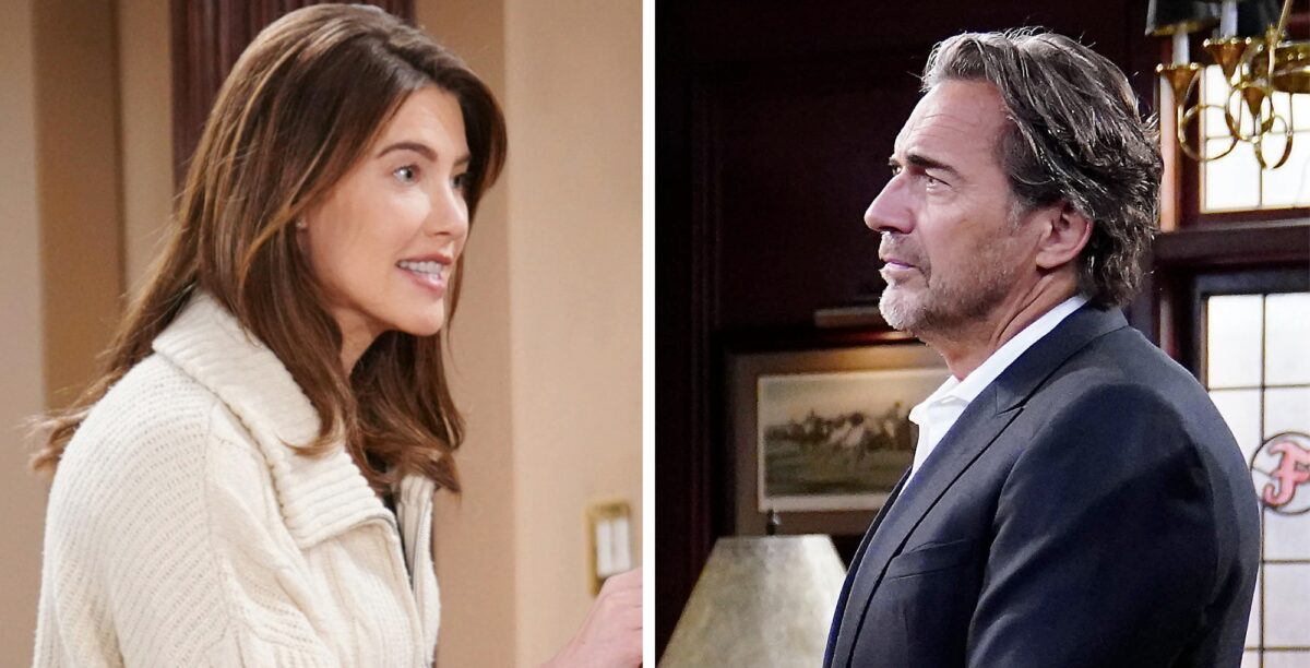 Bold and the Beautiful's Steffy and Ridge