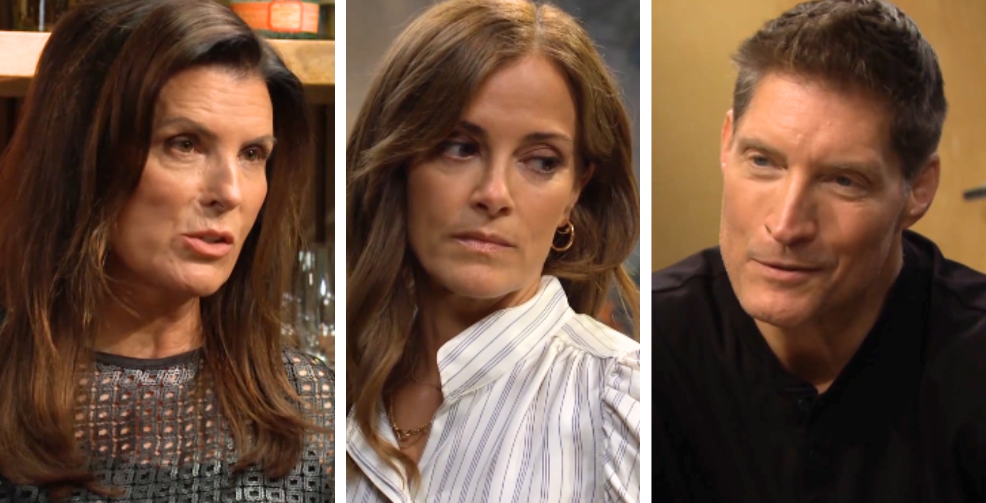 Bold and the Beautiful's Sheila, Taylor, and Ridge