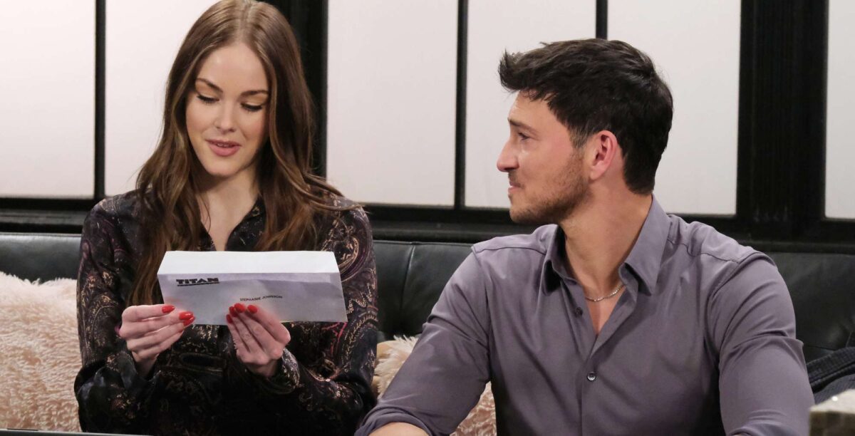 Days of our Lives The Rinse November 6 Stephanie and Alex.