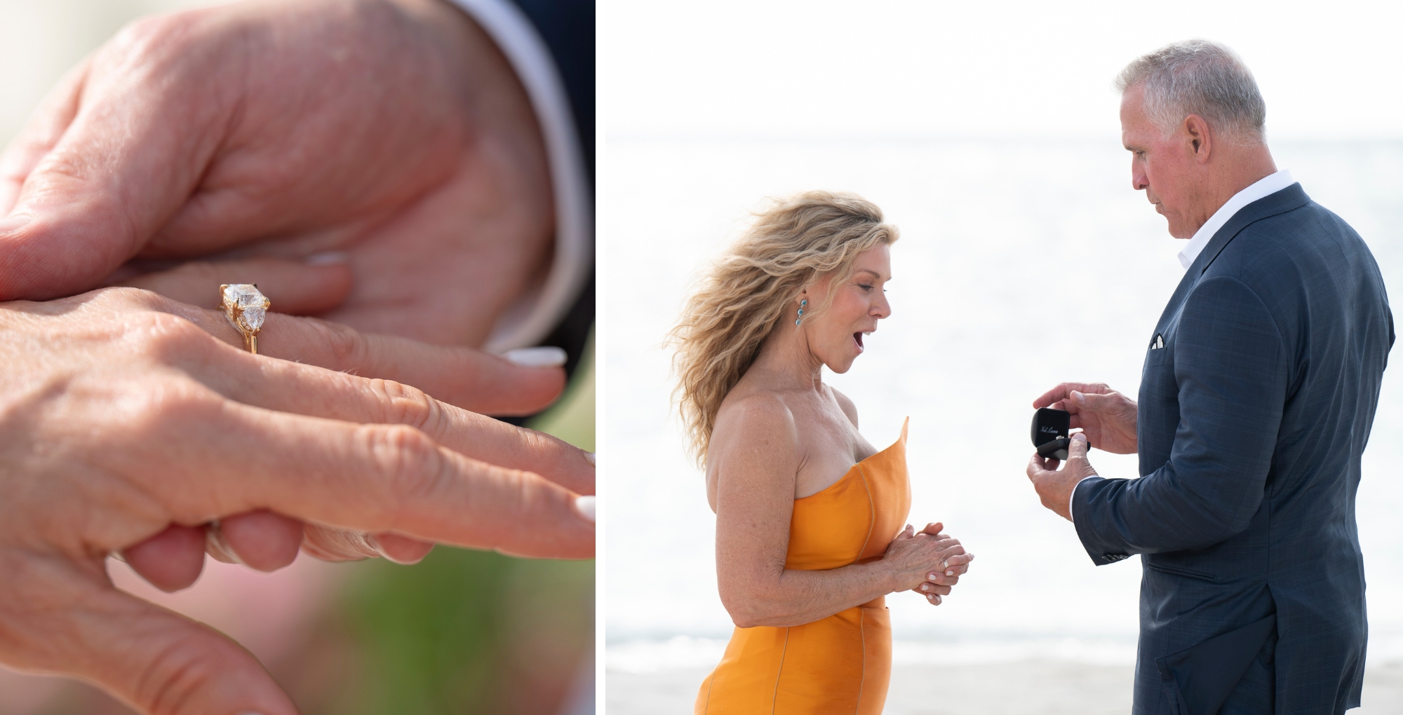 The Golden Bachelor Mel and Peg.