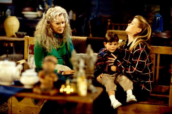 Sally Kirkland with Alison Sweeney on Days of our Lives.