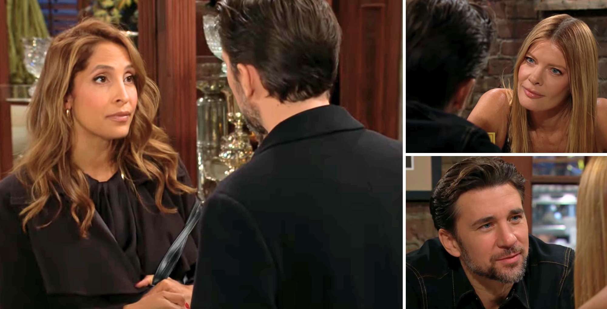 The Young and the Restless The Rinse November 19 Lily, Cane, and Phyllis.