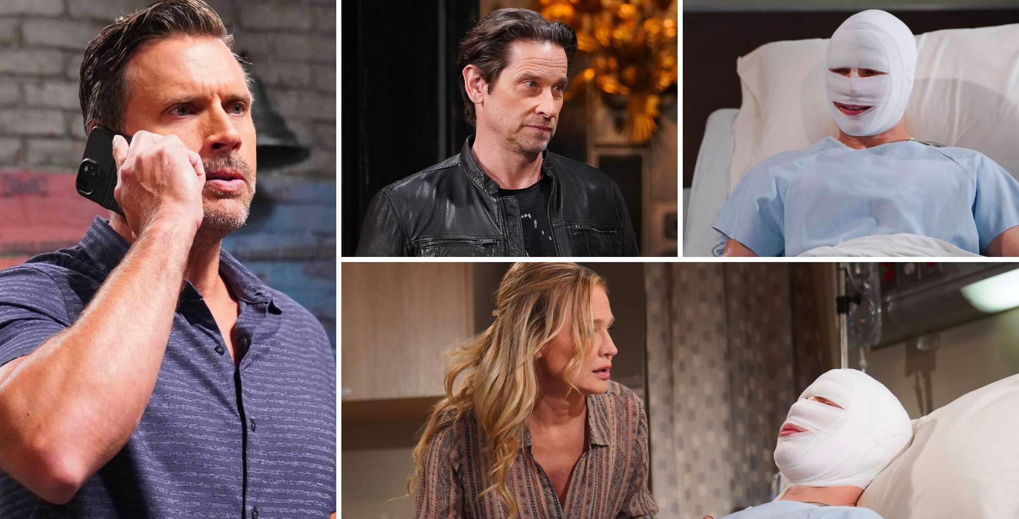 The Young and the Restless November 4 Nick, Matt Clark, Noah, and Sharon.